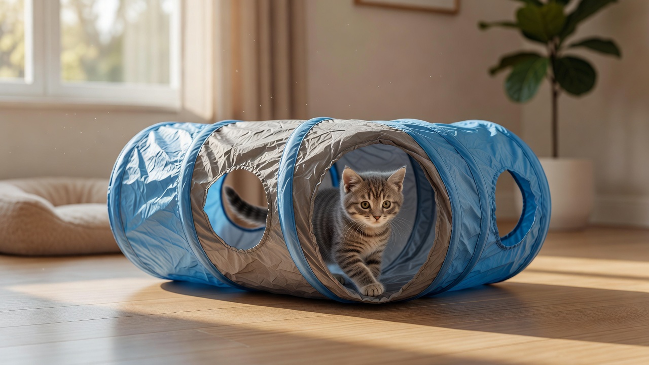 Cat Tunnel Toy